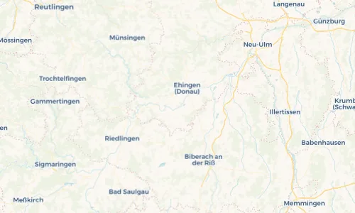 Regenradar Vorschaubild - Aktuelle Niederschläge in Rottenacker und Umgebung