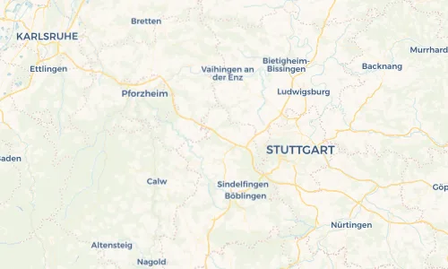 Regenradar Vorschaubild - Aktuelle Niederschläge in Rutesheim und Umgebung