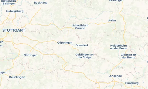 Regenradar Vorschaubild - Aktuelle Niederschläge in Salach und Umgebung