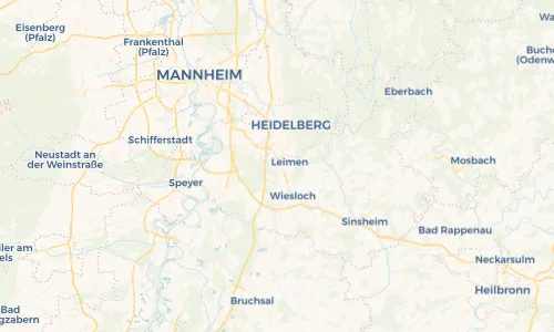 Regenradar Vorschaubild - Aktuelle Niederschläge in Sandhausen und Umgebung