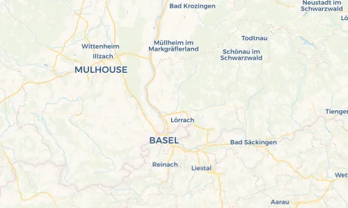 Regenradar Vorschaubild - Aktuelle Niederschläge in Schallbach und Umgebung