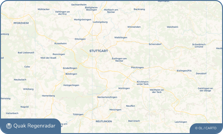 Quak Regenradar-Widget Scharnhausen