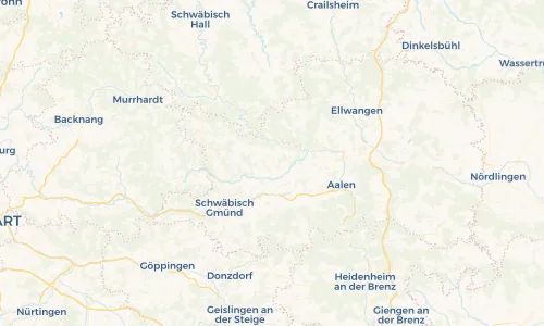 Regenradar Vorschaubild - Aktuelle Niederschläge in Schechingen und Umgebung