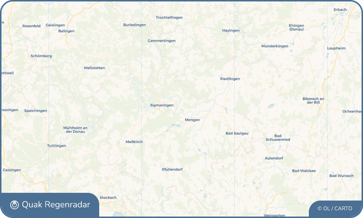 Quak Regenradar-Widget Scheer