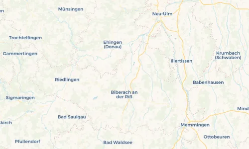 Regenradar Vorschaubild - Aktuelle Niederschläge in Schemmerhofen und Umgebung