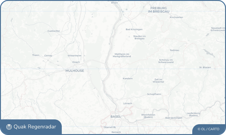 Quak Regenradar-Widget Schliengen