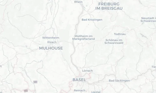 Regenradar Vorschaubild - Aktuelle Niederschläge in Schliengen und Umgebung