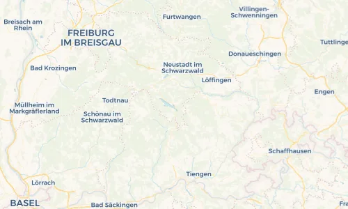 Regenradar Vorschaubild - Aktuelle Niederschläge in Schluchsee und Umgebung