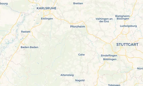 Regenradar Vorschaubild - Aktuelle Niederschläge in Schömberg und Umgebung