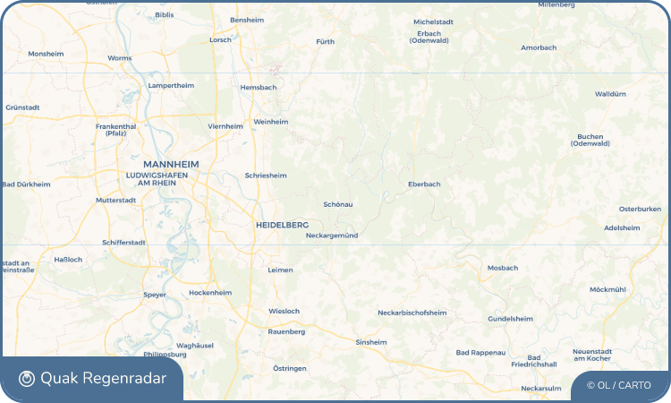 Quak Regenradar-Widget Schönau