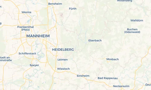 Regenradar Vorschaubild - Aktuelle Niederschläge in Schönau und Umgebung