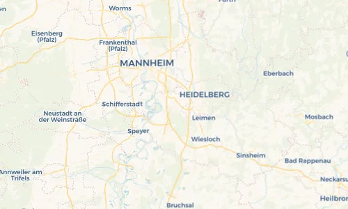 Regenradar Vorschaubild - Aktuelle Niederschläge in Schwetzingen und Umgebung