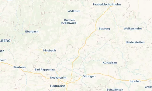 Regenradar Vorschaubild - Aktuelle Niederschläge in Sennfeld und Umgebung