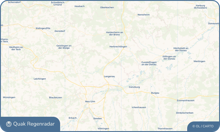 Quak Regenradar-Widget Setzingen