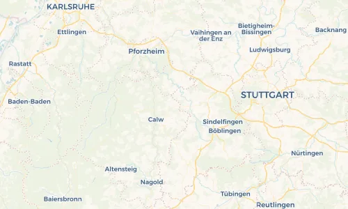 Regenradar Vorschaubild - Aktuelle Niederschläge in Simmozheim und Umgebung
