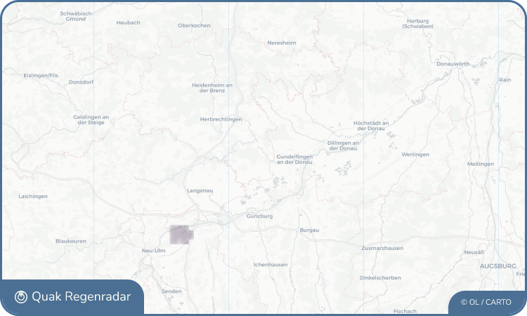 Quak Regenradar-Widget Sontheim an der Brenz