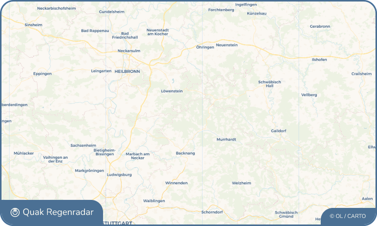 Quak Regenradar-Widget Spiegelberg