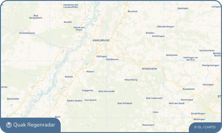 Quak Regenradar-Widget Spielberg