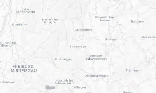 Regenradar Vorschaubild - Aktuelle Niederschläge in St. Georgen und Umgebung