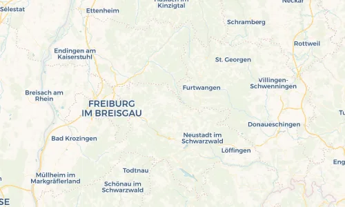 Regenradar Vorschaubild - Aktuelle Niederschläge in St. Märgen und Umgebung