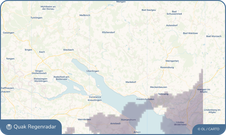 Quak Regenradar-Widget Stefansfeld
