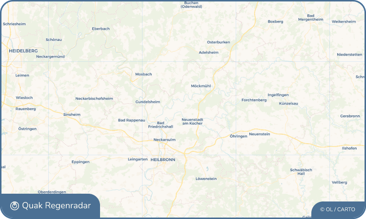 Quak Regenradar-Widget Stein am Kocher
