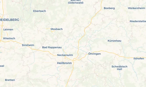 Regenradar Vorschaubild - Aktuelle Niederschläge in Stein am Kocher und Umgebung