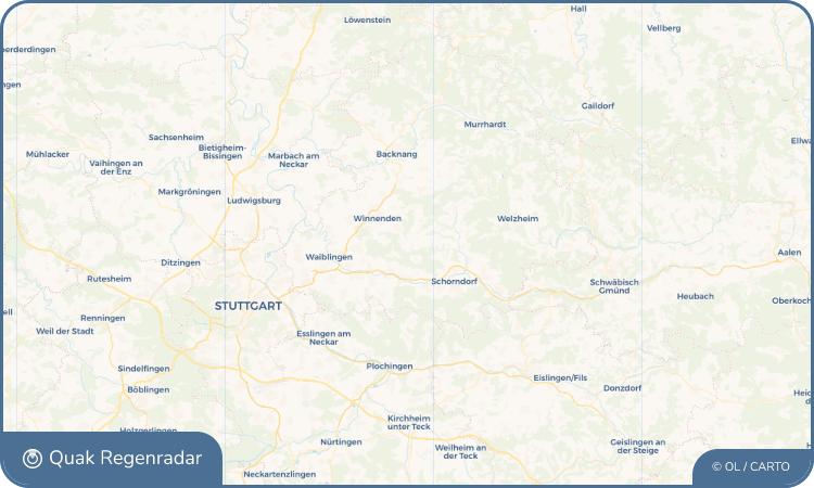 Quak Regenradar-Widget Steinach