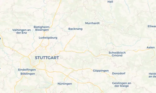 Regenradar Vorschaubild - Aktuelle Niederschläge in Steinach und Umgebung
