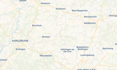 Regenradar Vorschaubild - Aktuelle Niederschläge in Sternenfels und Umgebung