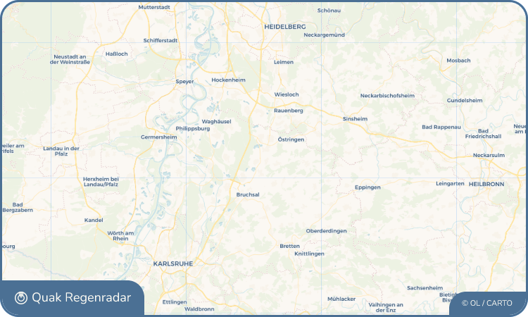Quak Regenradar-Widget Stettfeld