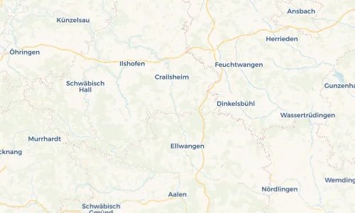 Regenradar Vorschaubild - Aktuelle Niederschläge in Stimpfach und Umgebung