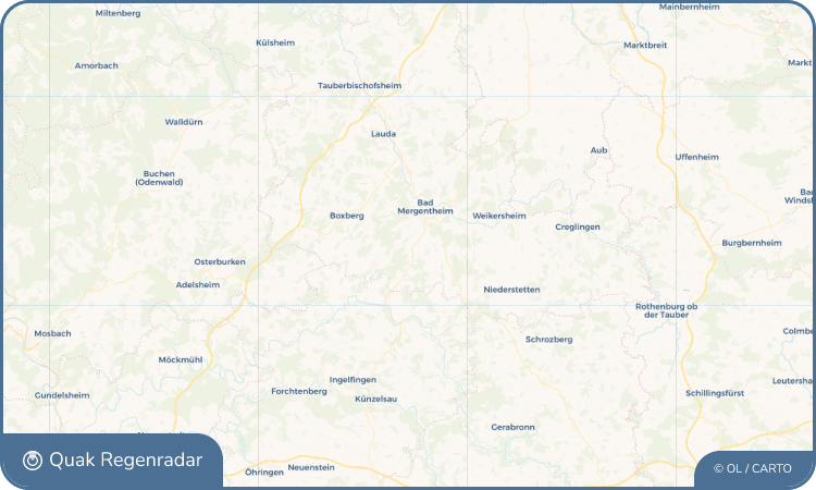 Quak Regenradar-Widget Stuppach