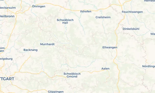 Regenradar Vorschaubild - Aktuelle Niederschläge in Sulzbach am Kocher und Umgebung