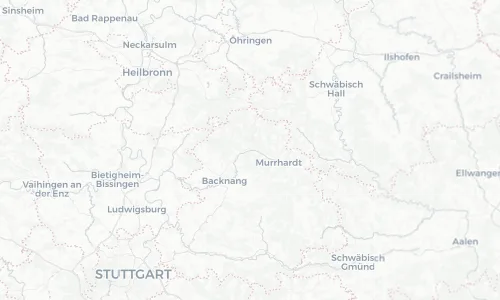 Regenradar Vorschaubild - Aktuelle Niederschläge in Sulzbach an der Murr und Umgebung