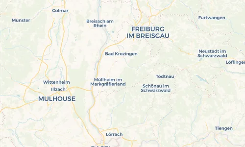 Regenradar Vorschaubild - Aktuelle Niederschläge in Sulzburg und Umgebung