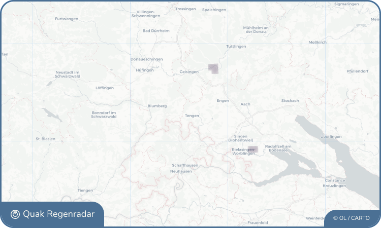 Quak Regenradar-Widget Tengen