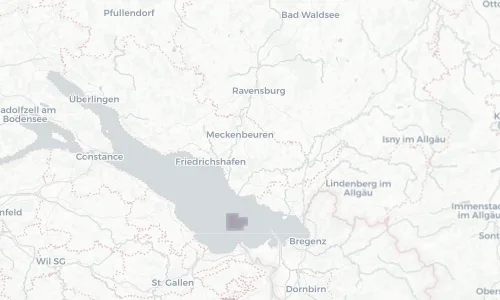 Regenradar Vorschaubild - Aktuelle Niederschläge in Tettnang und Umgebung