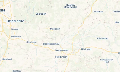 Regenradar Vorschaubild - Aktuelle Niederschläge in Tiefenbach und Umgebung