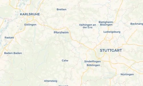 Regenradar Vorschaubild - Aktuelle Niederschläge in Tiefenbronn und Umgebung