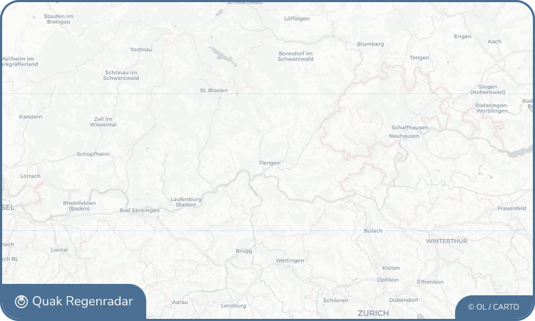 Quak Regenradar-Widget Tiengen