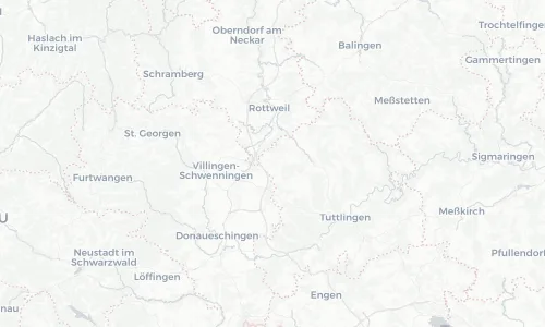 Regenradar Vorschaubild - Aktuelle Niederschläge in Trossingen und Umgebung