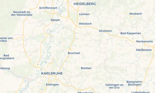 Regenradar Vorschaubild - Aktuelle Niederschläge in Ubstadt und Umgebung