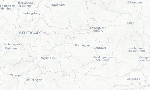 Regenradar Vorschaubild - Aktuelle Niederschläge in Uhingen und Umgebung
