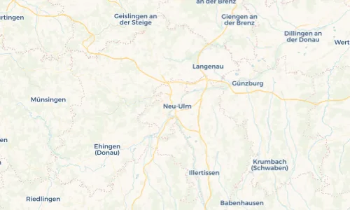 Regenradar Vorschaubild - Aktuelle Niederschläge in Ulm und Umgebung