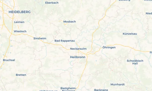 Regenradar Vorschaubild - Aktuelle Niederschläge in Untereisesheim und Umgebung