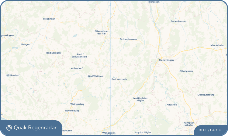 Quak Regenradar-Widget Unterschwarzach