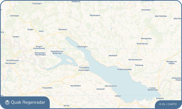 Quak Regenradar-Widget Unteruhldingen