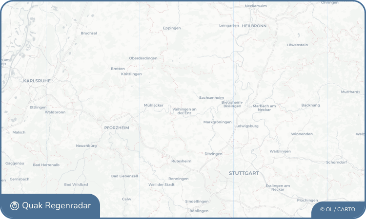 Regenradar-Widget für Vaihingen an der Enz