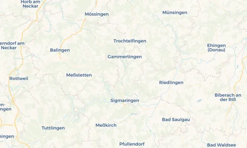 Regenradar Vorschaubild - Aktuelle Niederschläge in Veringenstadt und Umgebung